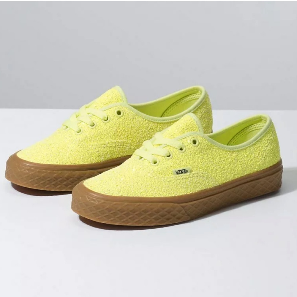 Vans Authentic Ice Cream Glitter Neon Yellow W6